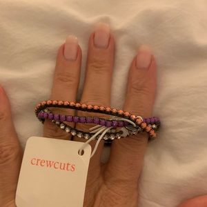 Stretchy beaded girls bracelets (JCrew)